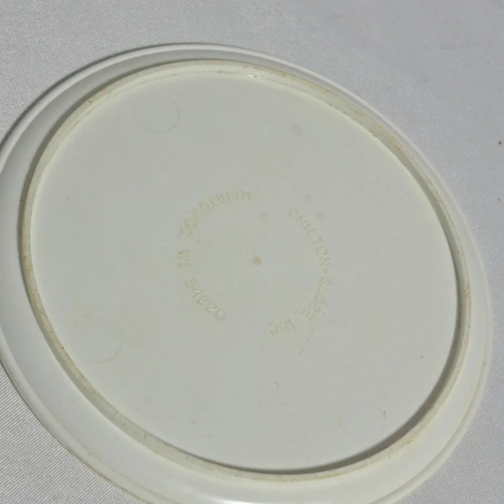 VTG Chilton‎ Globe Barbie Plastic Play Plate Replacement 3.5